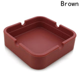 Square Silicone Ashtray | 6 Color Choices