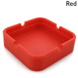 Square Silicone Ashtray | 6 Color Choices