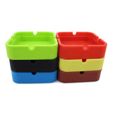 Square Silicone Ashtray | 6 Color Choices